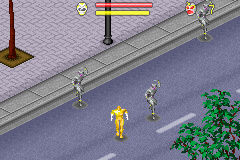 Power Rangers: Wild Force screenshot 3 for GameBoy Advance
